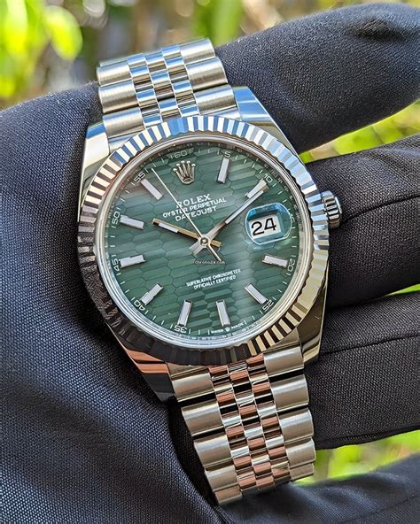 rolex 126334 green dial|2023 rolex wimbledon 126334.